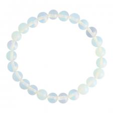 Stretchable Opal Color Beaded Bracelet