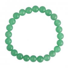 Stretchable Jade Color Beaded Bracelet