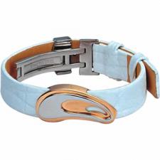Stainless Steel Leather Bracelet 