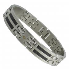 Stainless Steel with Carbon Fiber Design
