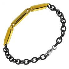 Wholesale Black Grey and Gold bracelet