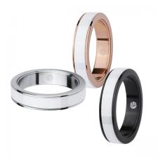 stainless steel and ceramic ring 