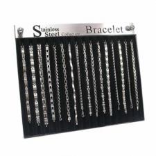 Acrylic and Velvet Display for Bracelets - Holds 16 pieces(Not included)