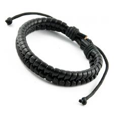 Adjustable Braided Leather Bracelet