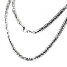 Very Nice Stainless Steel Mesh Necklace!