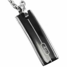 Black PVD Stainless Pendant with 