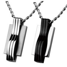 Stainless Steel Pendant With Curved Design