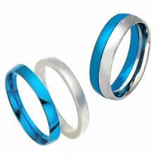 Stainless steel cutting knuckle ring - Ring splits to 2 parts