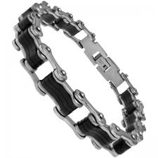 Stainless Steel Bracelet Motorcycle Chain Design 12MM