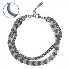 Stainless Steel Chevron Bracelet