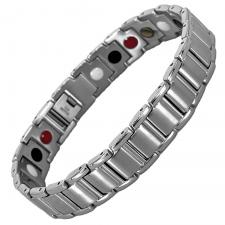 Stainless Steel Shiny & Matte Fisnish Magnetic Bracelet