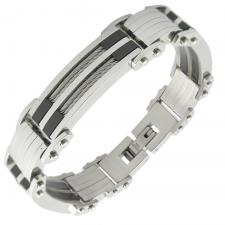Men's Stainless Steel Cable Bracelet