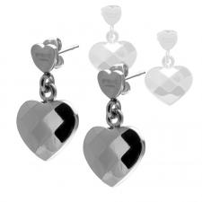 Shiny Heart Earrings 