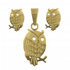 The pendant is 20mm long and the studs are 11mm long. The bail of the pendant can accommodate a chain up to 4mm thick