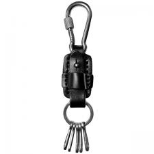 Leather Key Chain with Multiple Hooks