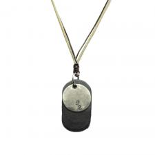 Leather Necklace with Pendant