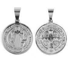 St. Benedict / San Benito Medallion Pendant