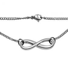 Stainless Steel Infinity Necklace