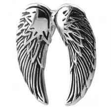 Stainless Steel Pendant with Wings Design
