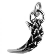 Claw Finger Pendant in Stainless Steel