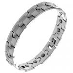 Wholesale Tungsten Bracelet with Checkers pattern