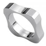Geometrical Design Stainless Steel Ring