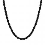 Stainless Steel Black PVD  Rope Chain