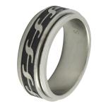 Stainless Steel Designer Spinner Ring