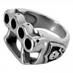 Stainless Steel Brass Knuckle Ring