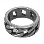 Stainless Steel Cuban Link Ring