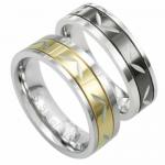 Stainless Steel Ring with PVD