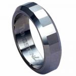 Diamond-cut Tungsten Carbide ring 