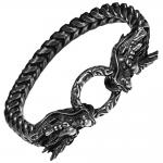 Stainless Steel Dragon Head Bracelet