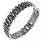 Wholesale Watch Like Bracelet in Solid Steel