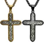 Stainless Steel Cross Pendant w/ Chain