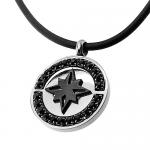 Northern Star Necklace with Silicone Cord