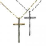 Wholesale Jeweled Cross Necklace