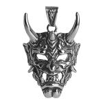 Stainless Steel Devil Face Pendant 